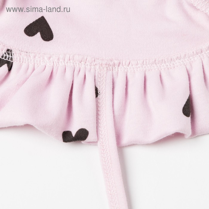 Панамка Крошка Я Панамка Крошка Я "Сердечки", розовый, р.44