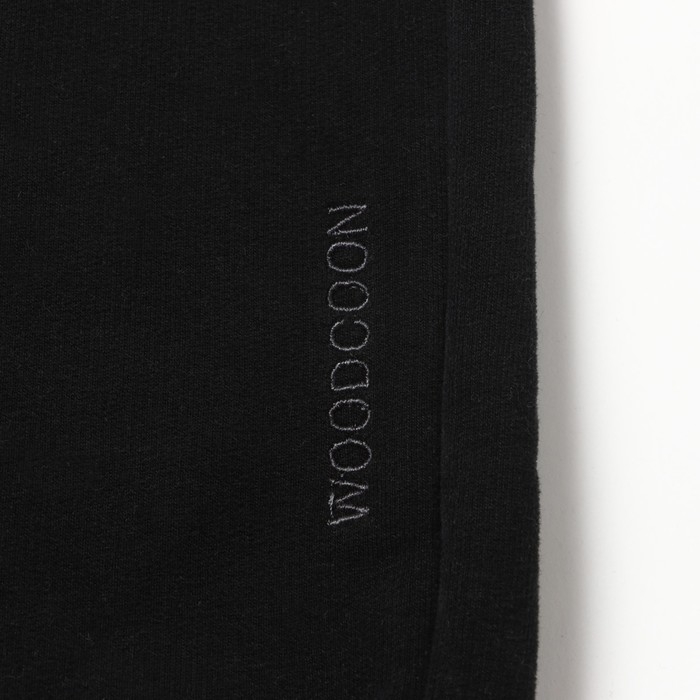 Брюки для девочки, цвет черный, рост 122 см