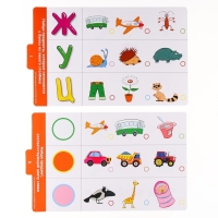 Магнитный планшет обучающий, с карточками, 20 карточек, Синий трактор Магнитный планшет обучающий, с карточками, 20 карточек, Синий трактор