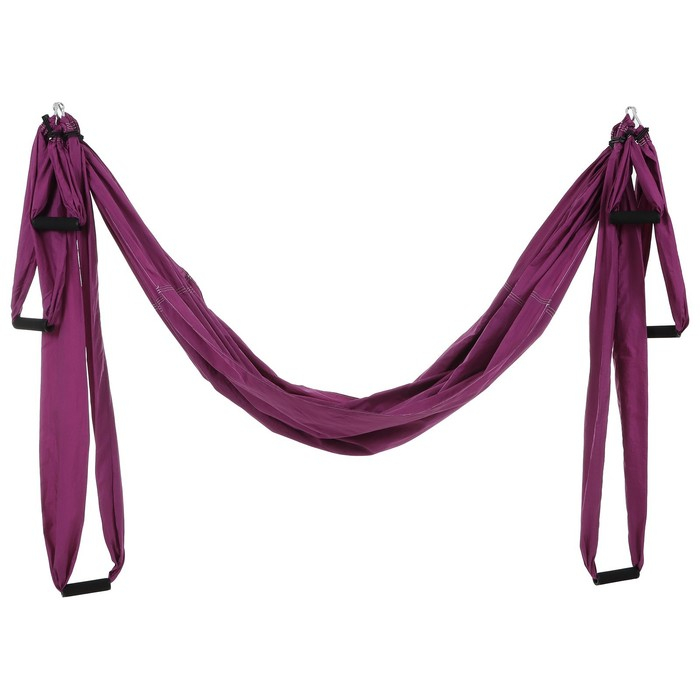 Гамак для йоги Sangh, 250&times;140 см, цвет фиолетовый