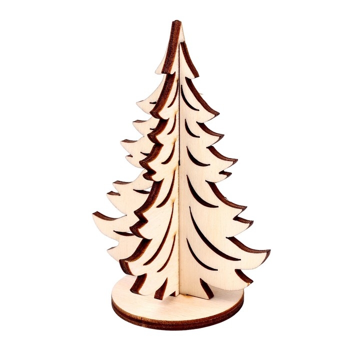 Модель из дерева &laquo;Ёлка сборная №5&raquo;