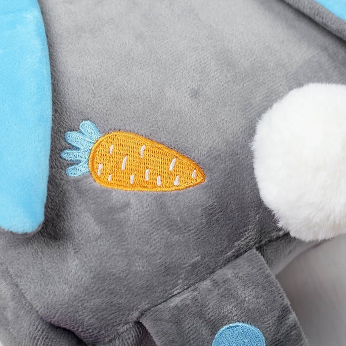 Рюкзак детский для девочки &laquo;Зайчик с морковкой&raquo;,28х4х28 см