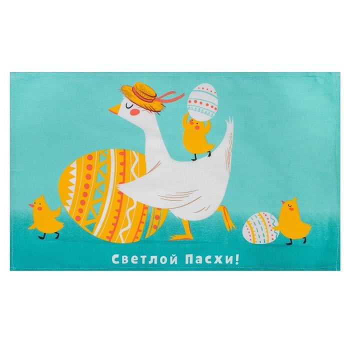 Полотенце пасхальное Доляна &laquo;Светлой пасхи&raquo; 35х60 см, 100% хлопок, 160г/м2