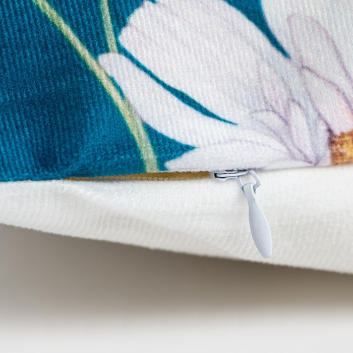 Наволочка декоративная Этель &laquo;Summer&raquo; 40х40 см, велюр, 100% п/э