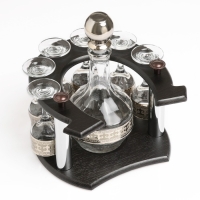 Мини-бар 7 предметов подкова, Византия 500 мл/ 60 мл пробка микс Мини-бар 7 предметов подкова, Византия 500 мл/ 60 мл пробка микс