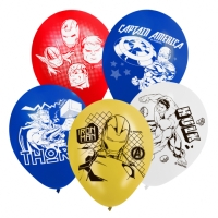 Шар воздушный "Супер-герои", 12 дюйм, латексный,25 штук, Мстители Шар воздушный "Супер-герои", 12 дюйм, латексный,25 штук, Мстители