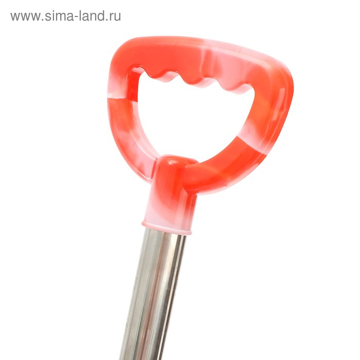 Лопатка с металической ручкой &laquo;Зимнее утро&raquo;, 76 см, с широким совком, цвета МИКС