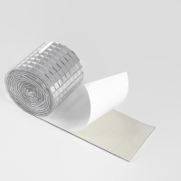 Зеркальная мозайка клеевая, 0,5 × 0,5 см, 8 рядов 4 см × 1 м, серебряное стекло Зеркальная мозайка клеевая, 0,5 × 0,5 см, 8 рядов 4 см × 1 м, серебряное стекло