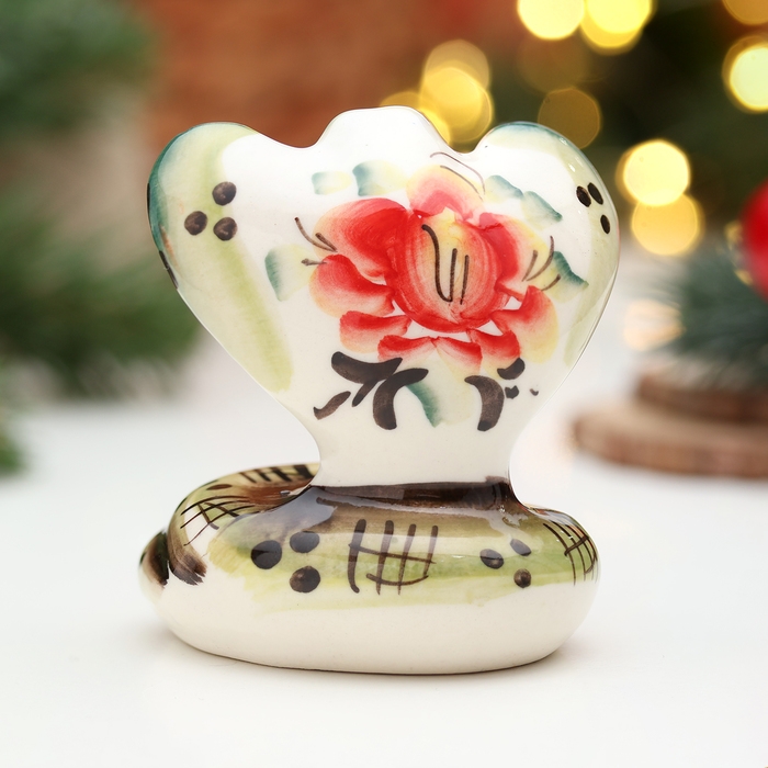 Сувенир "Змей Серафим ", гжель, цвет, 7,5 см