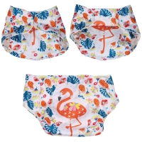 Трусики-подгузник, многоразовый «Фламинго», Крошка Я Трусики-подгузник, многоразовый «Фламинго», Крошка Я