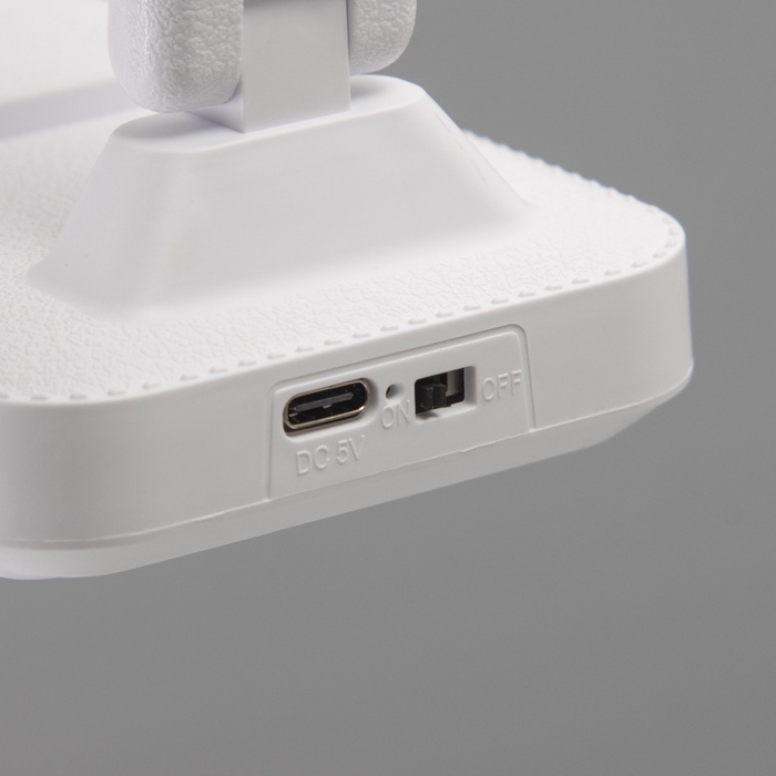 Светильник настольный с подставкой под телефон "Уно" 4Вт LED USB 2700-6500К белый