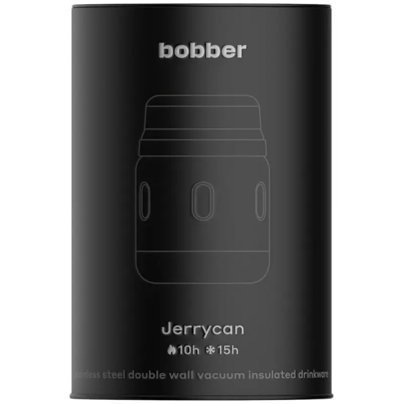 Термос для еды Jerrycan 470, вакуумный, стальной матовый Термос для еды Jerrycan 470, вакуумный, стальной матовый