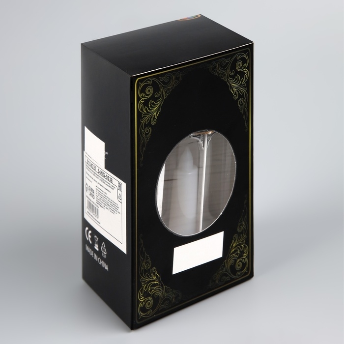 Светодиодная фигура &laquo;Свеча в ротонде&raquo; 6.3 &times; 14 &times; 6.3 см, пластик, батарейки AG13х3 (в копмплекте), свечение тёплое белое