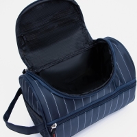 Косметичка на молнии, наружный карман, цвет синий Косметичка на молнии, наружный карман, цвет синий