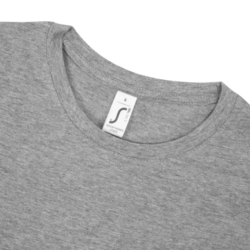 Футболка женская Regent Women серый меланж, размер S