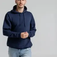 Толстовка с капюшоном Snake II темно-синяя, размер XS