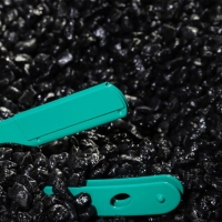 Опасная бритва Шаветт (без лезвия) из нержавеющей стали, бирюзовая матовая Опасная бритва Шаветт (без лезвия) из нержавеющей стали, бирюзовая матовая