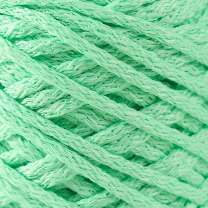 Шнур полиэфирный без сердечника 5 мм 100м/210г (+/- 5%) мятный-181