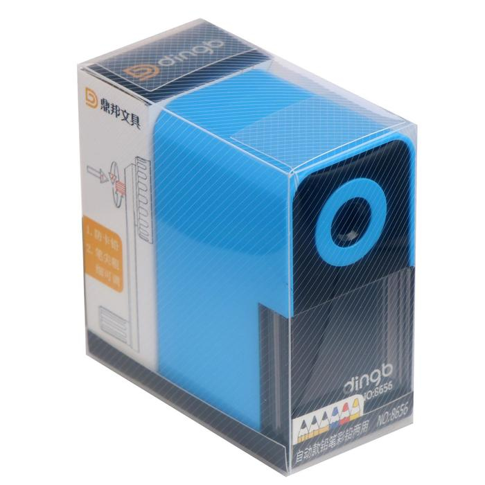 Точилка механическая с контейнером, Точилка механическая с контейнером, "Классика", корпус МИКС