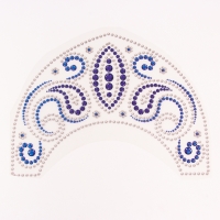 Термотрансфер на кокошник &laquo;Бусины, огурцы&raquo;, 31,5 х 23,5 см, набор 5 шт.