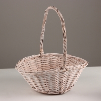 Набор корзин из 3 шт, 34x26x14xH35см, натуральный, ива Набор корзин из 3 шт, 34x26x14xH35см, натуральный, ива