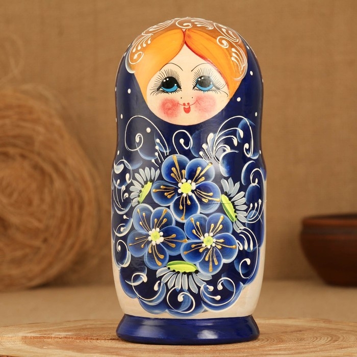 Матрёшка 7-ми кукольная Матрёшка 7-ми кукольная "Зина" , 23-25см, ручная роспись.