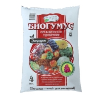 Органическое Удобрение Биогумус "Зеленый город", 4 л Органическое Удобрение Биогумус "Зеленый город", 4 л