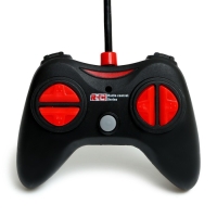 Машина радиоуправляемая &laquo;Гоночная&raquo;, работает от батареек, открываются двери, световые эффекты, цвет МИКС