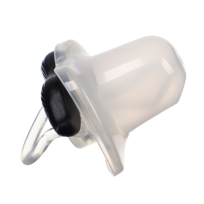 Соска - пустышка силиконовая ортодонтическая «Лучший ребенок», от 6 мес., с колпачком, цвет черный Соска - пустышка силиконовая ортодонтическая «Лучший ребенок», от 6 мес., с колпачком, цвет черный