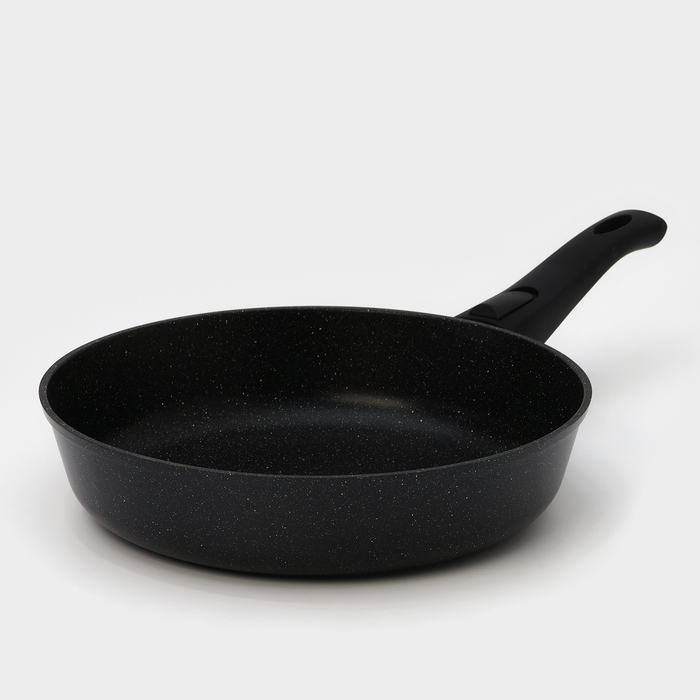 Сковорода Доляна «Элит», d=28 см, пластиковая ручка, стеклянная крышка, антипригарное покрытие Сковорода Доляна «Элит», d=28 см, пластиковая ручка, стеклянная крышка, антипригарное покрытие