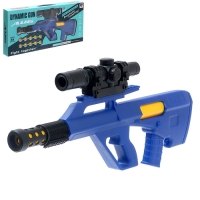 Бластер &laquo;Помповый AUG&raquo;, стреляет мягкими шариками, прицел