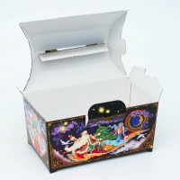 Новый год. Подарочная коробка Новогодняя Сундук обновленный "Зимние забавы" 25 х 15 х 15,5 см. Новый год. Подарочная коробка Новогодняя Сундук обновленный "Зимние забавы" 25 х 15 х 15,5 см.