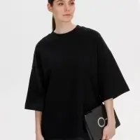 Футболка оверсайз Big boss, черная, размер XS/S Футболка оверсайз Big boss, черная, размер XS/S