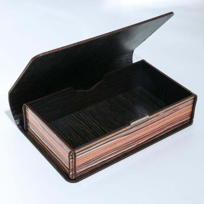 Шкатулка книга "Слон", 20х13х5 см