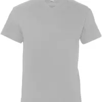 Футболка мужская с V-обр. вырезом Victory 150 серый меланж, размер M