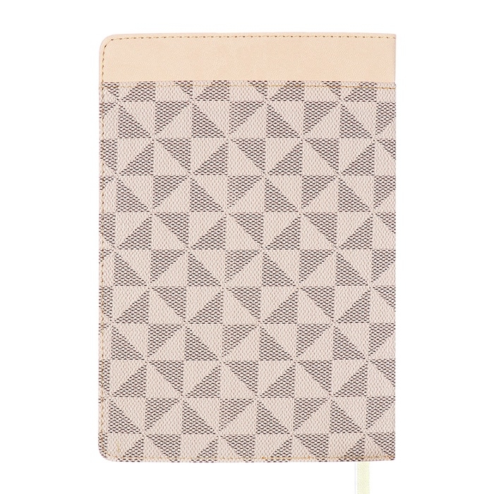 Ежедневник датированный 2025 года A5 168 листов, deVENTE. Expert, интегральная обложка кожзам, карман, перфорация, ляссе, кремовый блок 70 г/м2, серый