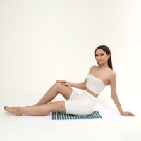 Ипликатор-коврик, основа ПВХ, 360 модулей, 56 × 62 см, цвет прозрачный/зелёный Ипликатор-коврик, основа ПВХ, 360 модулей, 56 × 62 см, цвет прозрачный/зелёный