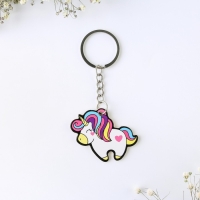Брелок для ключей, значок, сувенир &laquo;Единорог&raquo;, набор, 6,8 х 10,5 см.