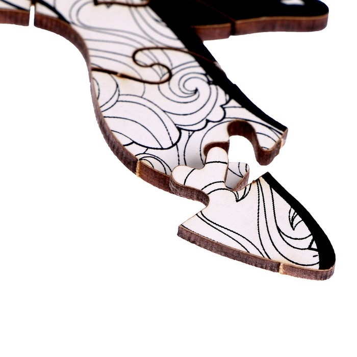 Пазл деревянный фигурный «Сила океана», 105 элементов Пазл деревянный фигурный «Сила океана», 105 элементов