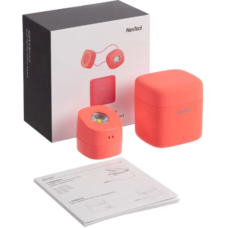 Налобный фонарь Night Walk Headlamp, оранжевый Налобный фонарь Night Walk Headlamp, оранжевый