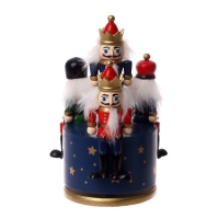 Новогодний сувенир &laquo;Карусель щелкунчики&raquo; 11 &times; 11 &times; 19 см, МИКС