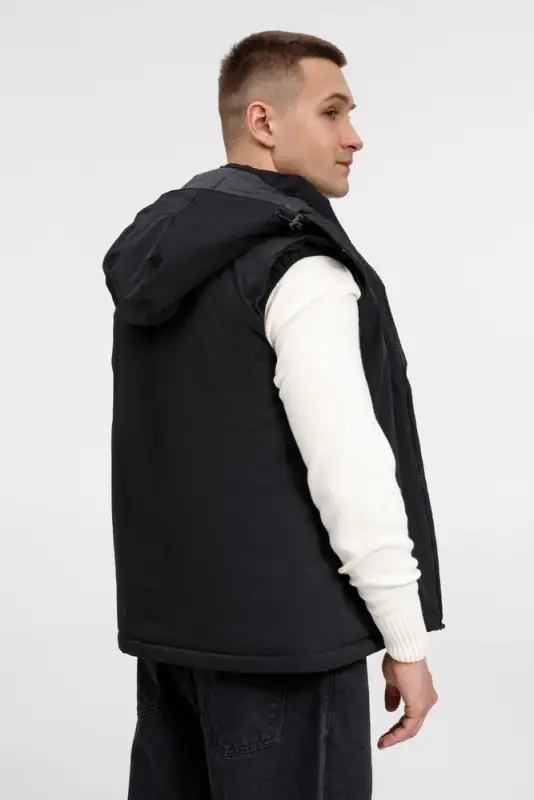 Жилет унисекс Sfera, черный, размер S