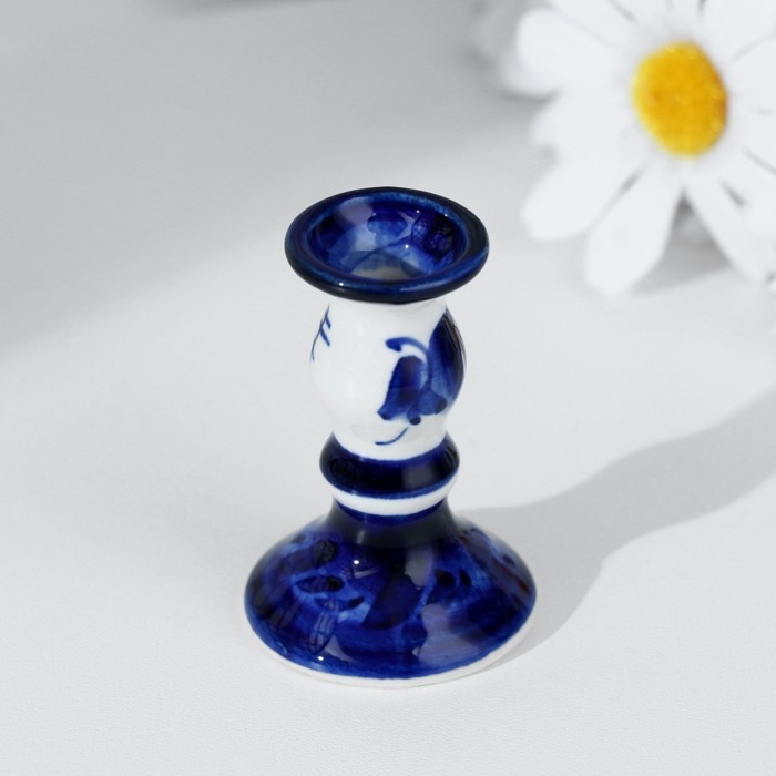 Сувенир &laquo;Подсвечник&raquo;, гжель