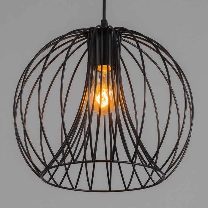 Светильник BayerLux Светильник BayerLux "Шар" Е27 40Вт черный 30х30х30-130см
