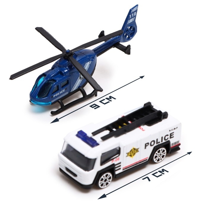 Парковка &laquo;Полицейский катер&raquo;, свет и звук