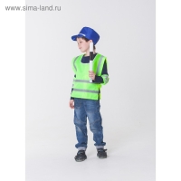 Карнавальный костюм &laquo;Инспектор ДПС&raquo;, с жезлом и крагами, р. 32&ndash;34, 5&ndash;10 лет
