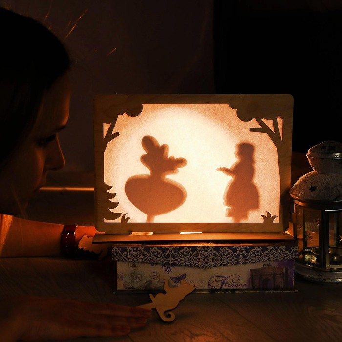 Настольная игра. Театр теневой «Репка» Настольная игра. Театр теневой «Репка»