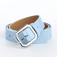Ремень женский, ширина 3 см, цвет голубой Ремень женский, ширина 3 см, цвет голубой