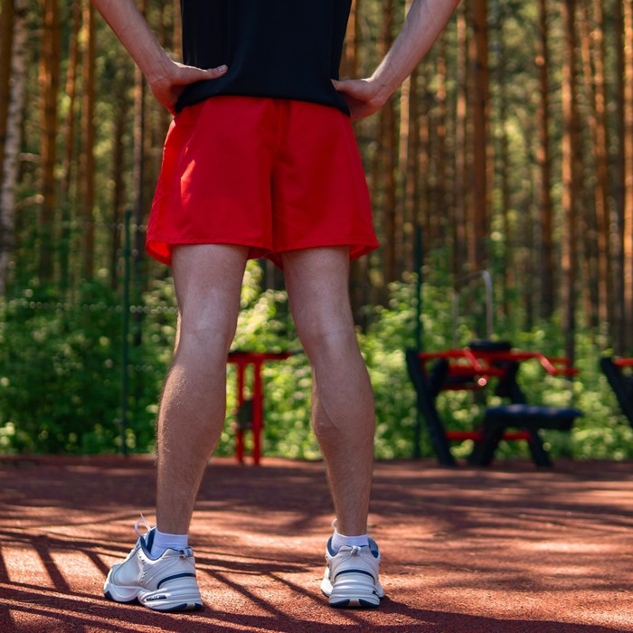 Шорты спортивные ONLYTOP unisex red, р. 52 Шорты спортивные ONLYTOP unisex red, р. 52