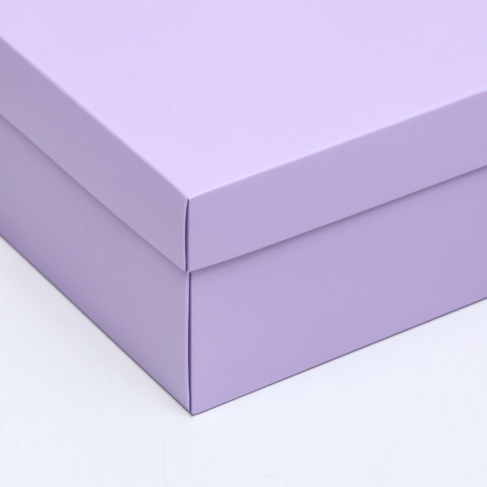 Коробка подарочная складная, упаковка, &laquo;Лавандовая&raquo;, 30 х 20 х 9 см